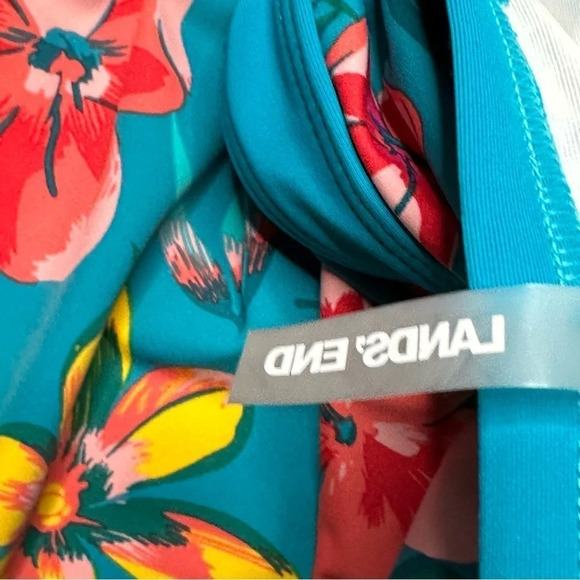 Land's End Women's Plus Size Floral One-Piece Swimsuit. Sz: 16DD - Picture 7 of 11